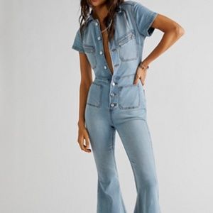 FREE PEOPLE HEARTS BEAT COVERALL - SIZE M